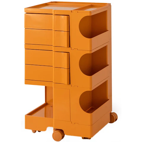 ArtissIn 5 Tier Replica Boby Trolley Storage - Orange