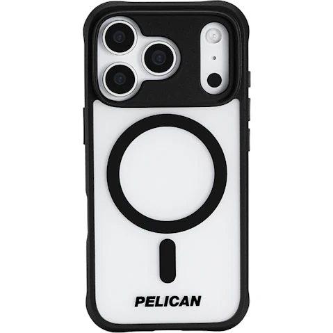 Pelican Ranger MagSafe Case for iPhone 17 Pro - Clear/Black Frosted
