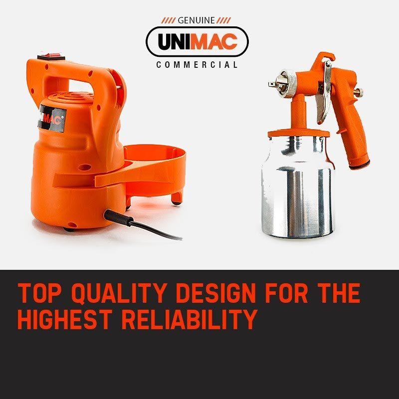 UNIMAC Electric Paint Sprayer Gun DIY 450W HVLP Portable Spray