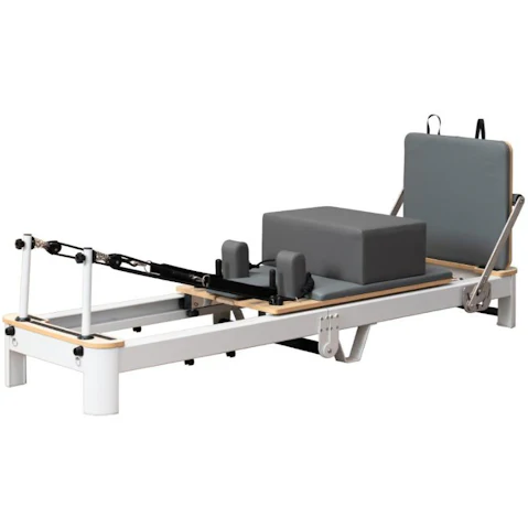 Eeeza Aluminum Alloy Frame Foldable Pilates Reformer - Grey