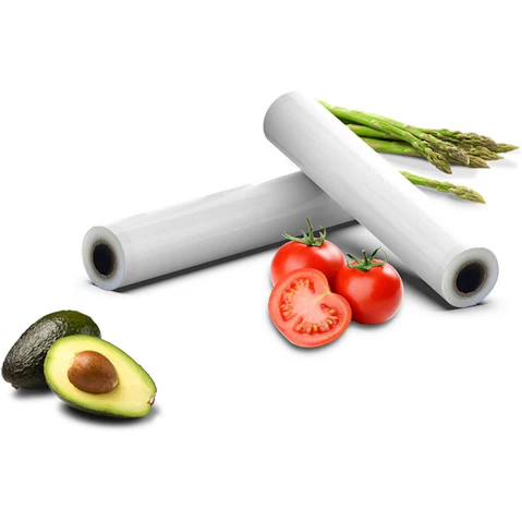 Healthy Choice Pack of 2 Clear Vacuum Bag Roll - 28cm