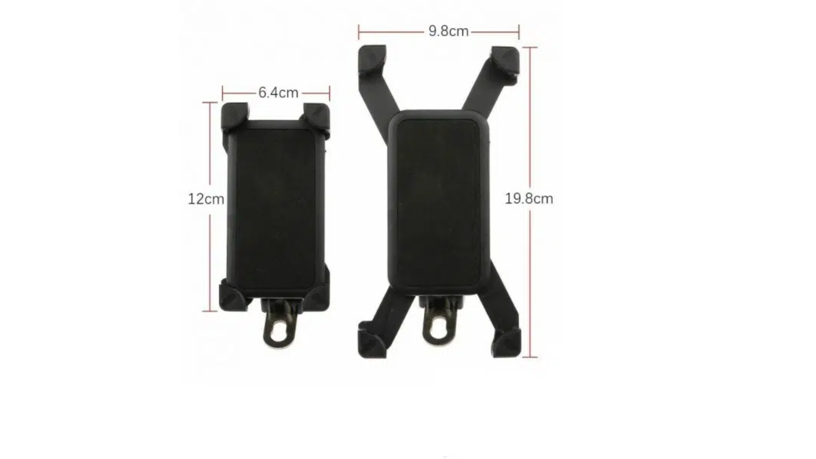 Gilani Engineering Practical Phone and Mini iPad Holder for Wheelchairs and Scooter