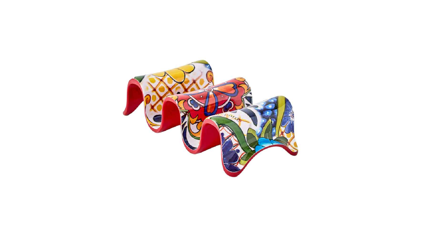 Prepara Multiple Taco Holder - Red
