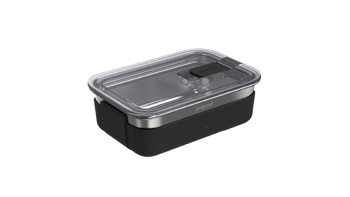 Prepara 0.9 Litre Lift Stainless - Black
