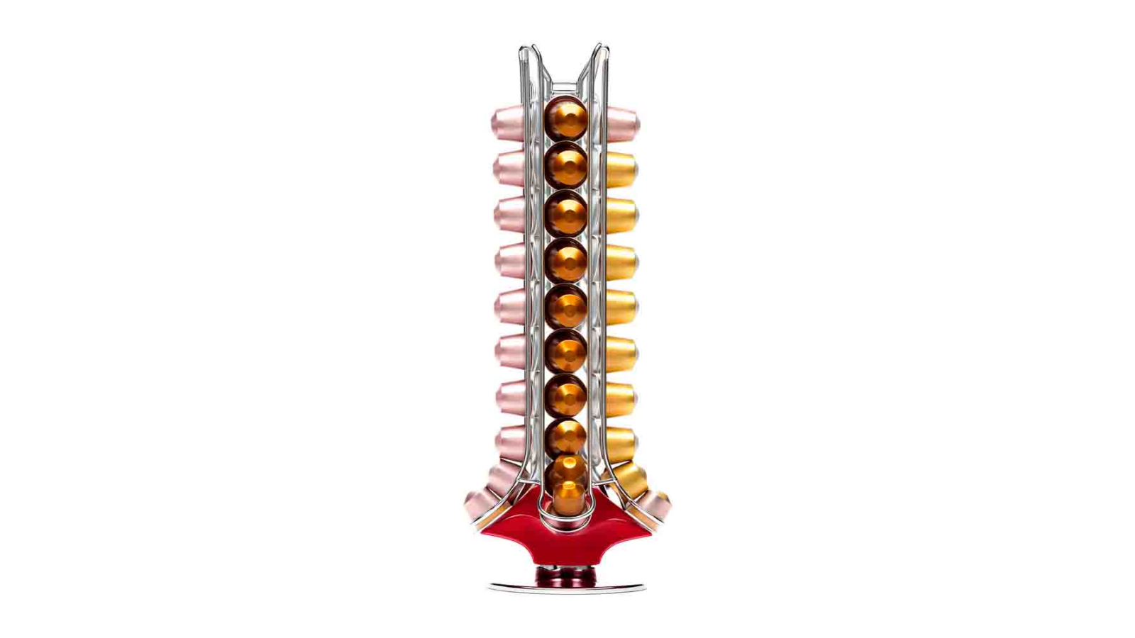Prepara 38 x 16.5cm 50 Coffee Carousel Capsule - Fire Engine Red