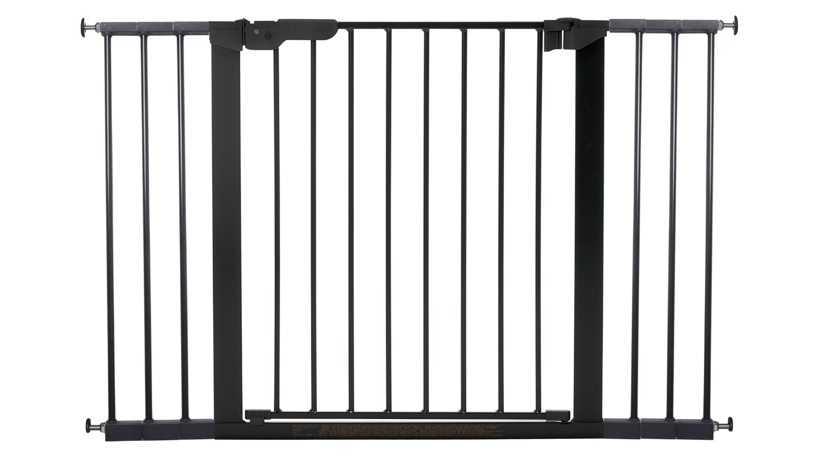 BabyDan 2-Bar Gate Extension - Black