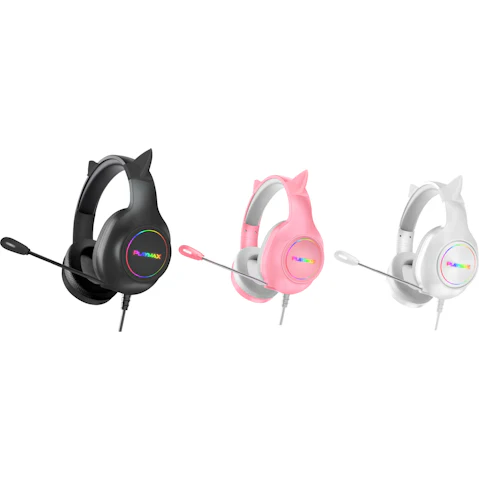 Playmax RGB Cat Ear Headset