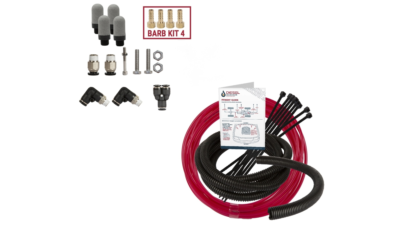 DMA Diff Breather Kit 4 Port Holden For Colorado RG All Models Harvey