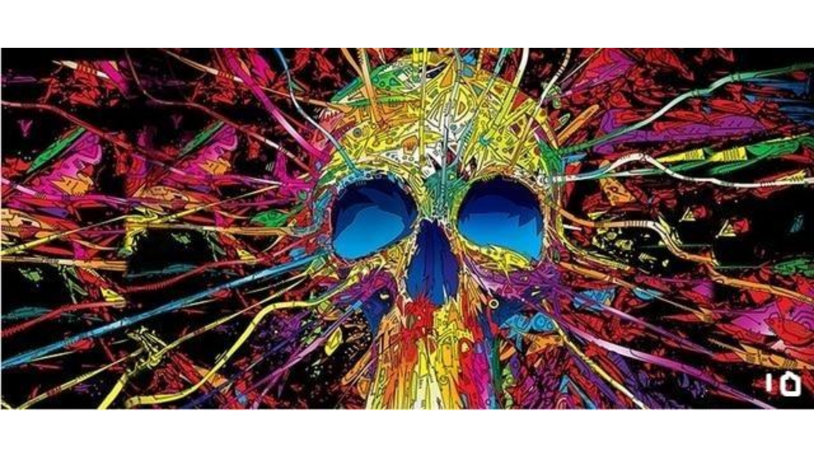 HOD Colourful Skeleton Gaming Mouse Pad Harvey Norman