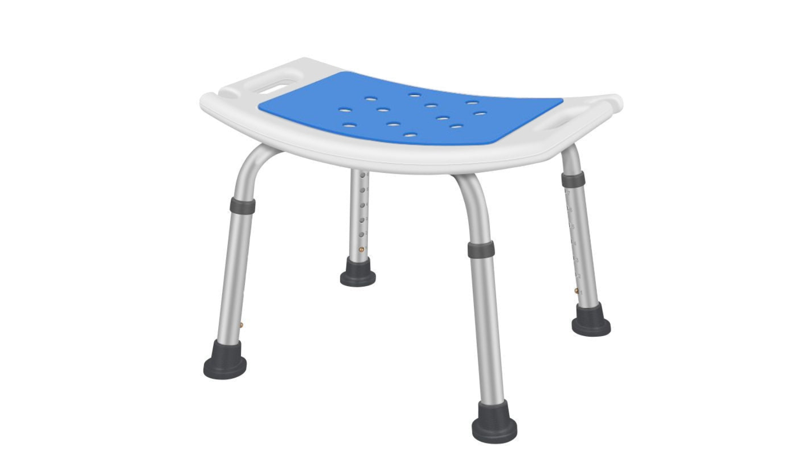 NNEOBA Adjustable Non-Slip Shower Seat
