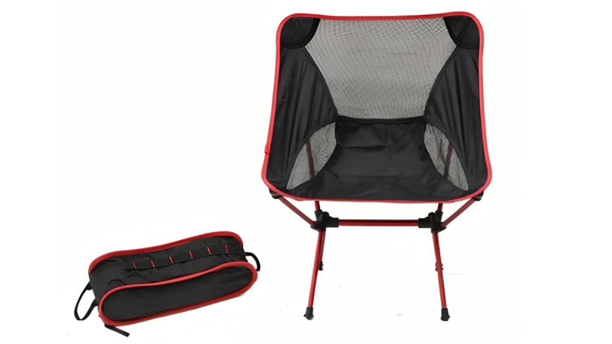 NNEOBA Outdoor Camping Portable Folding Moon Chair