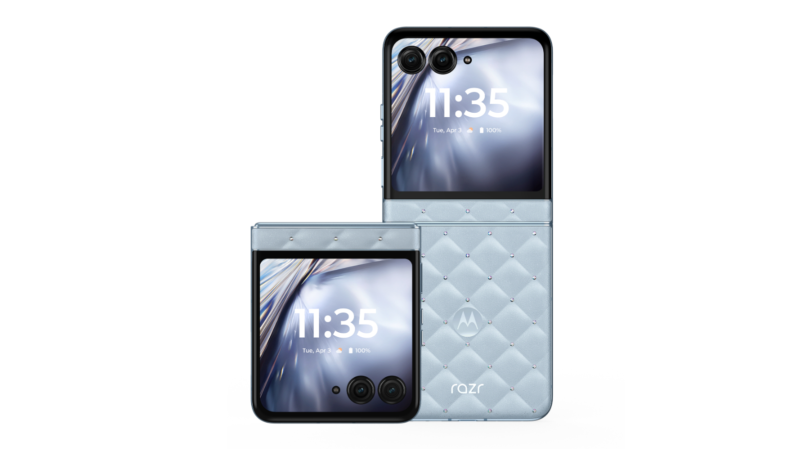 motorola razr 60 Swarovski 256GB - PANTONE Ice Melt
