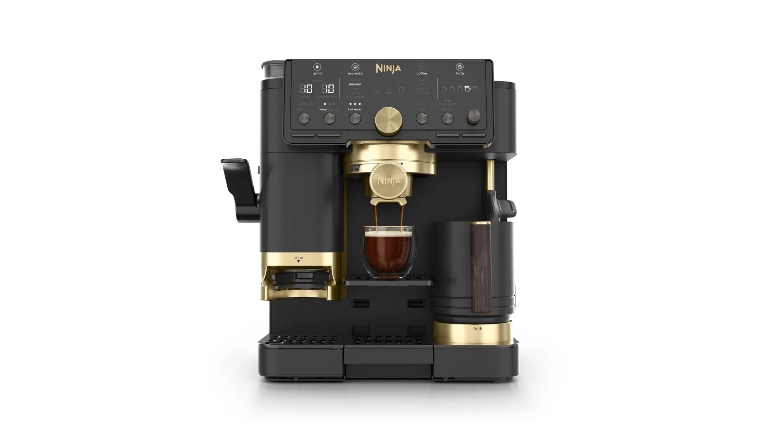 Ninja Luxe Cafe Pro Limited Edition Manual Coffee Machine by David Beckham