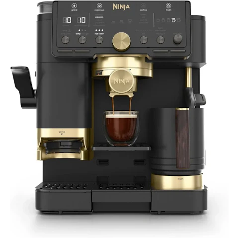 Ninja Luxe Cafe Pro Limited Edition Manual Coffee Machine by David Beckham