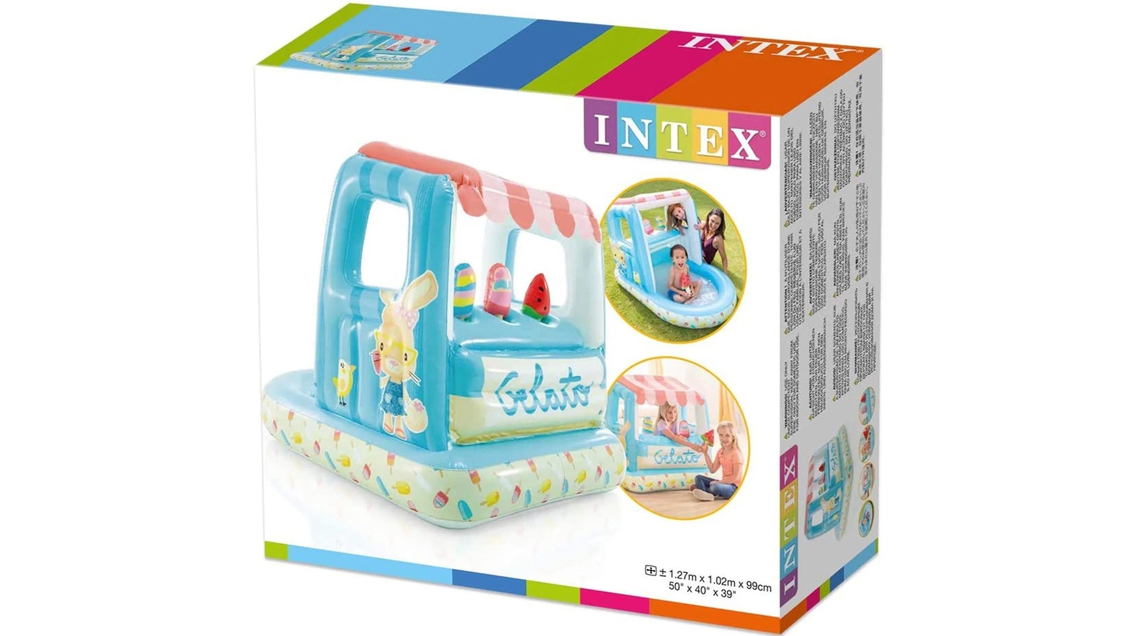 Intex Ice Cream Stand Inflatable | Harvey Norman