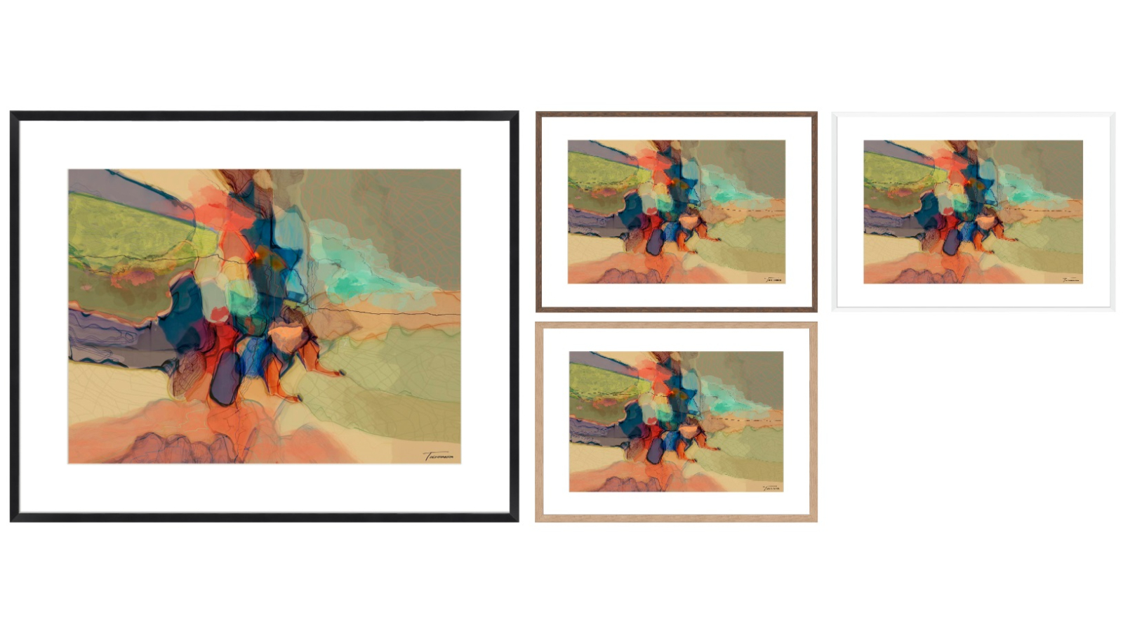 La Grolla Progression IV Frame Wall Art
