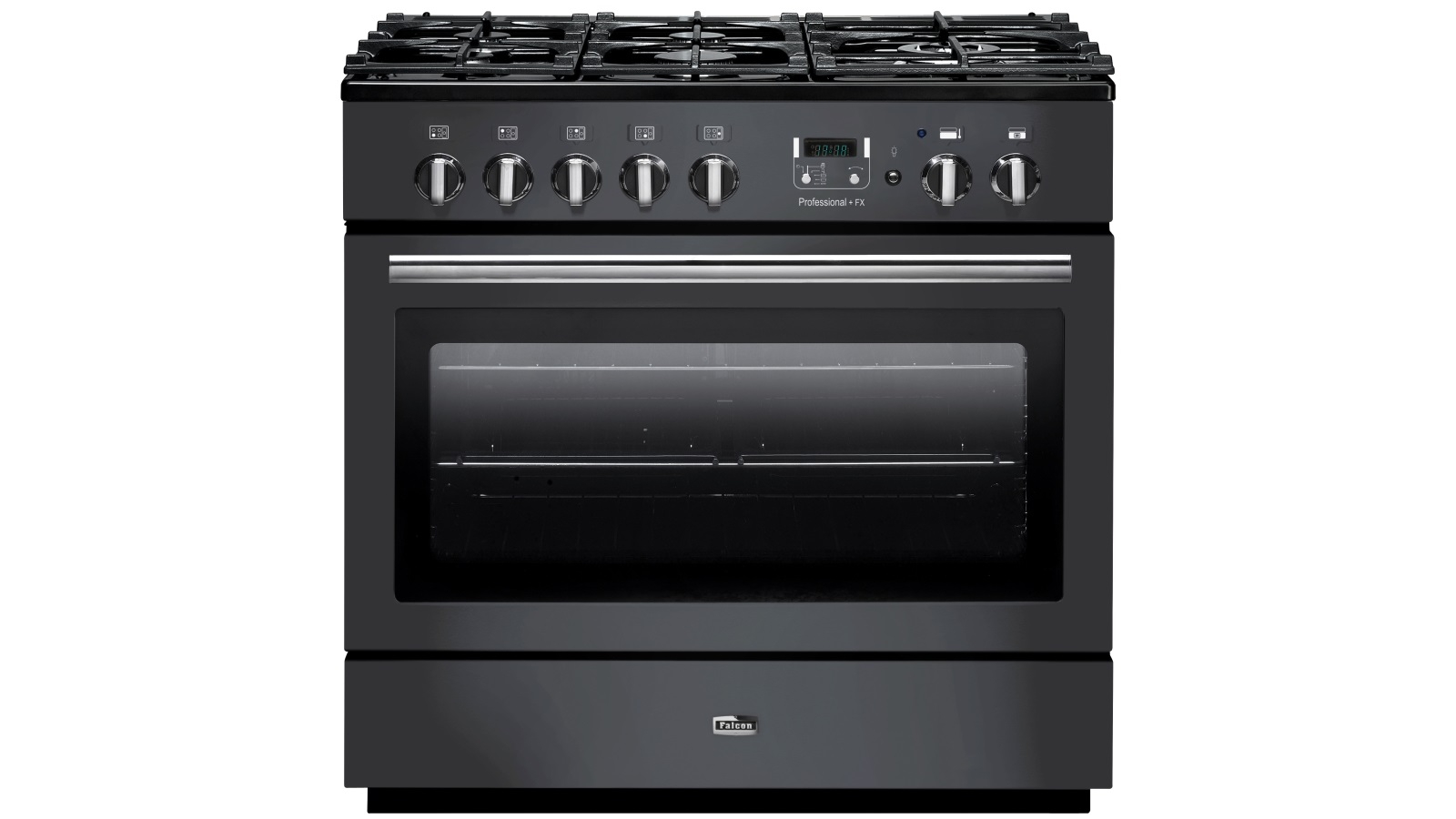 Falcon Professional+ FX 900mm Dual Fuel Freestanding Cooker - Slate/Chrome