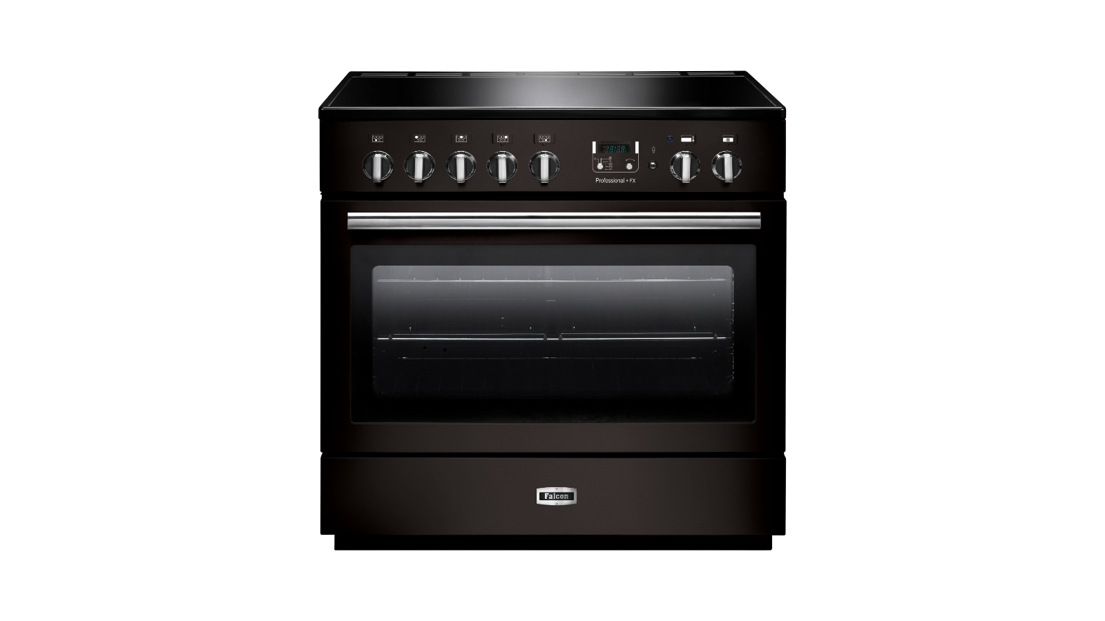 Falcon Professional FX 90mm Chrome Fitting Freestanding Induction Cooker - Black