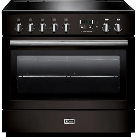 Falcon Professional FX 90mm Chrome Fitting Freestanding Induction Cooker - Black