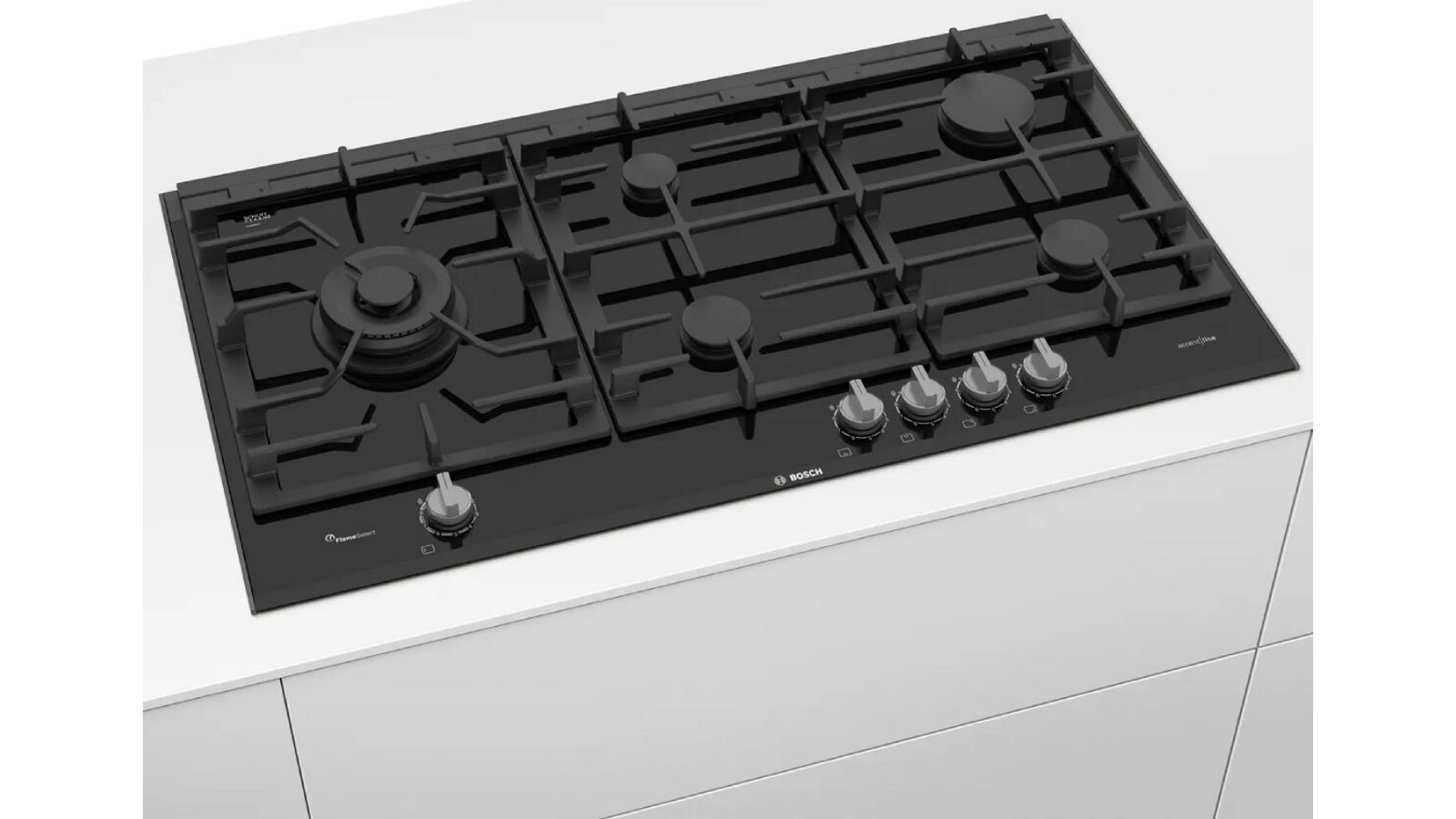 Bosch 900mm Series 8 Ceramic Glass Gas Cooktop Black Harvey Norman