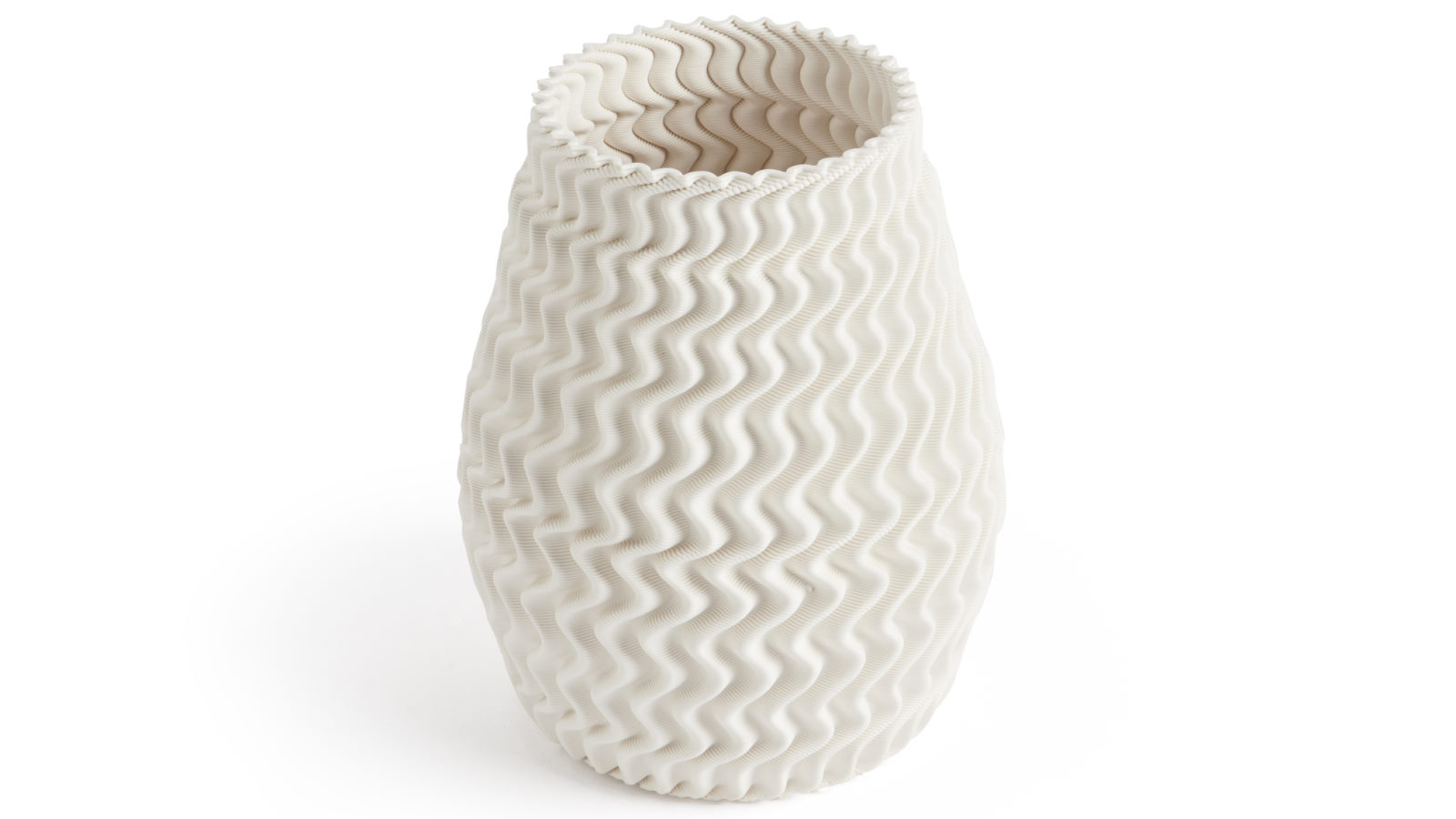 Indy 24cm White Vase