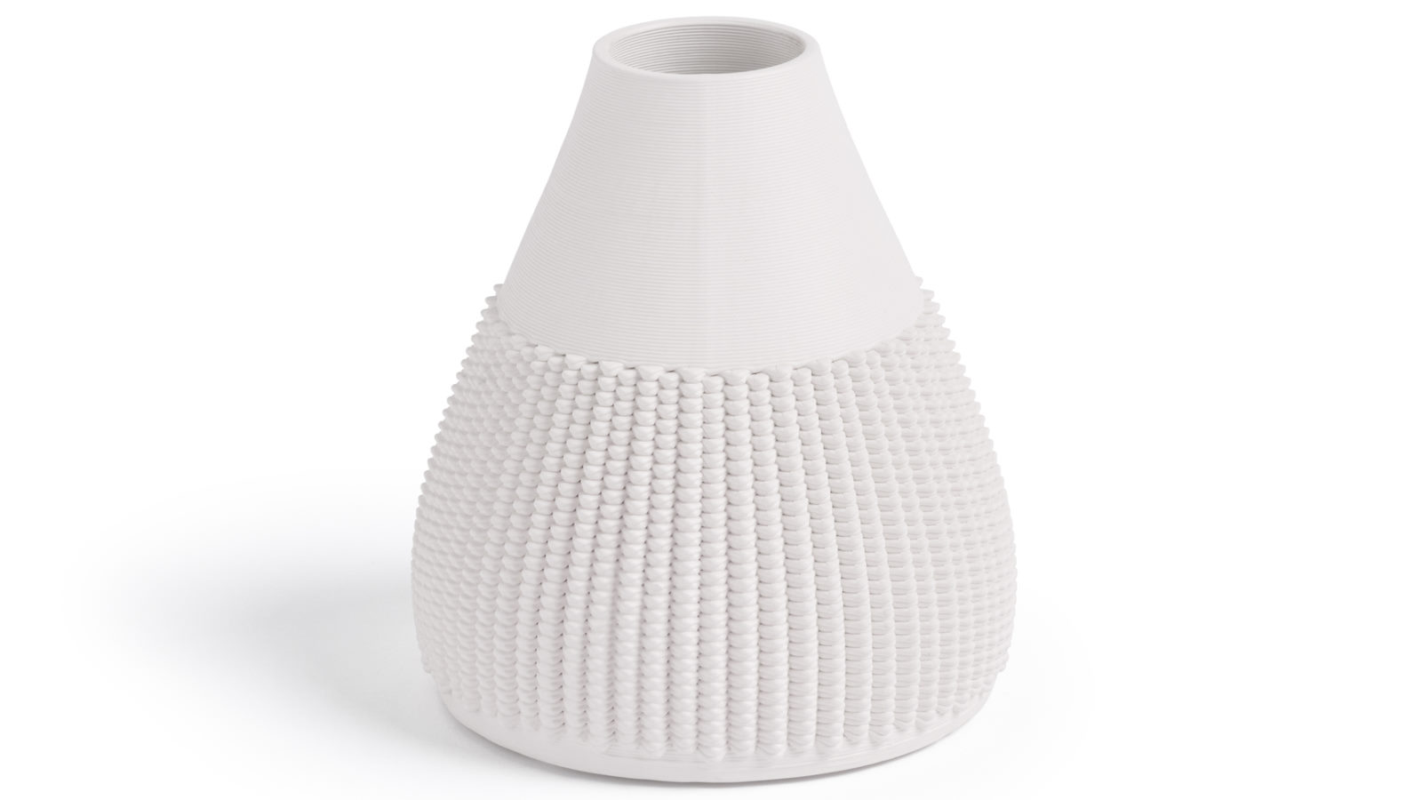 Rhianna 24cm White Vase