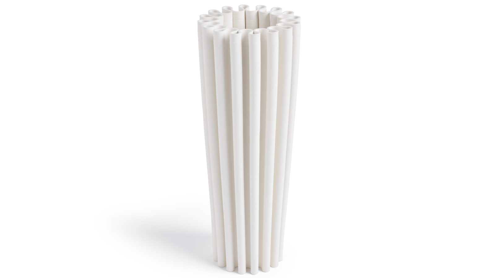 Delilah 47cm White Vase