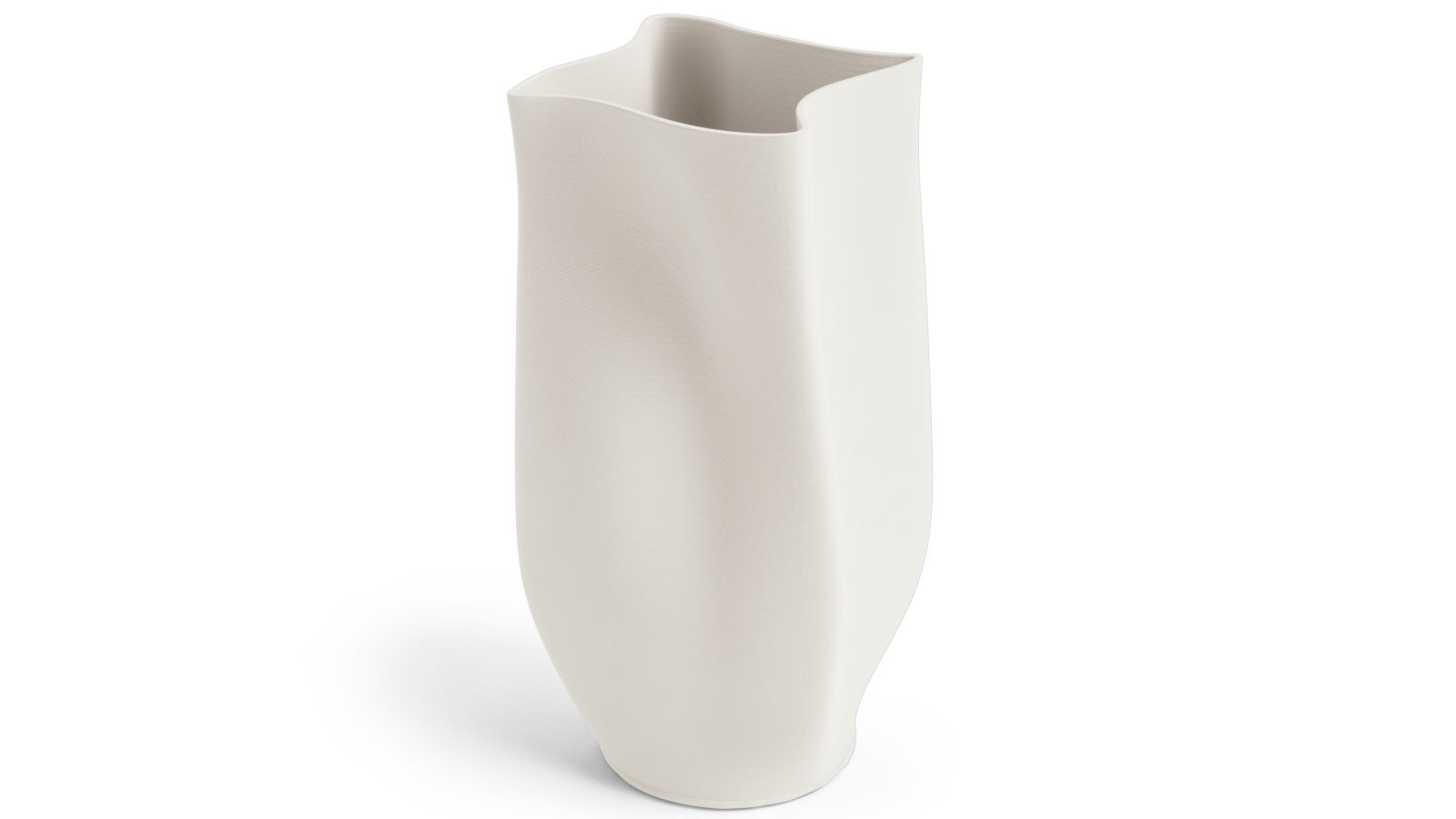 Claudia 35cm White Vase