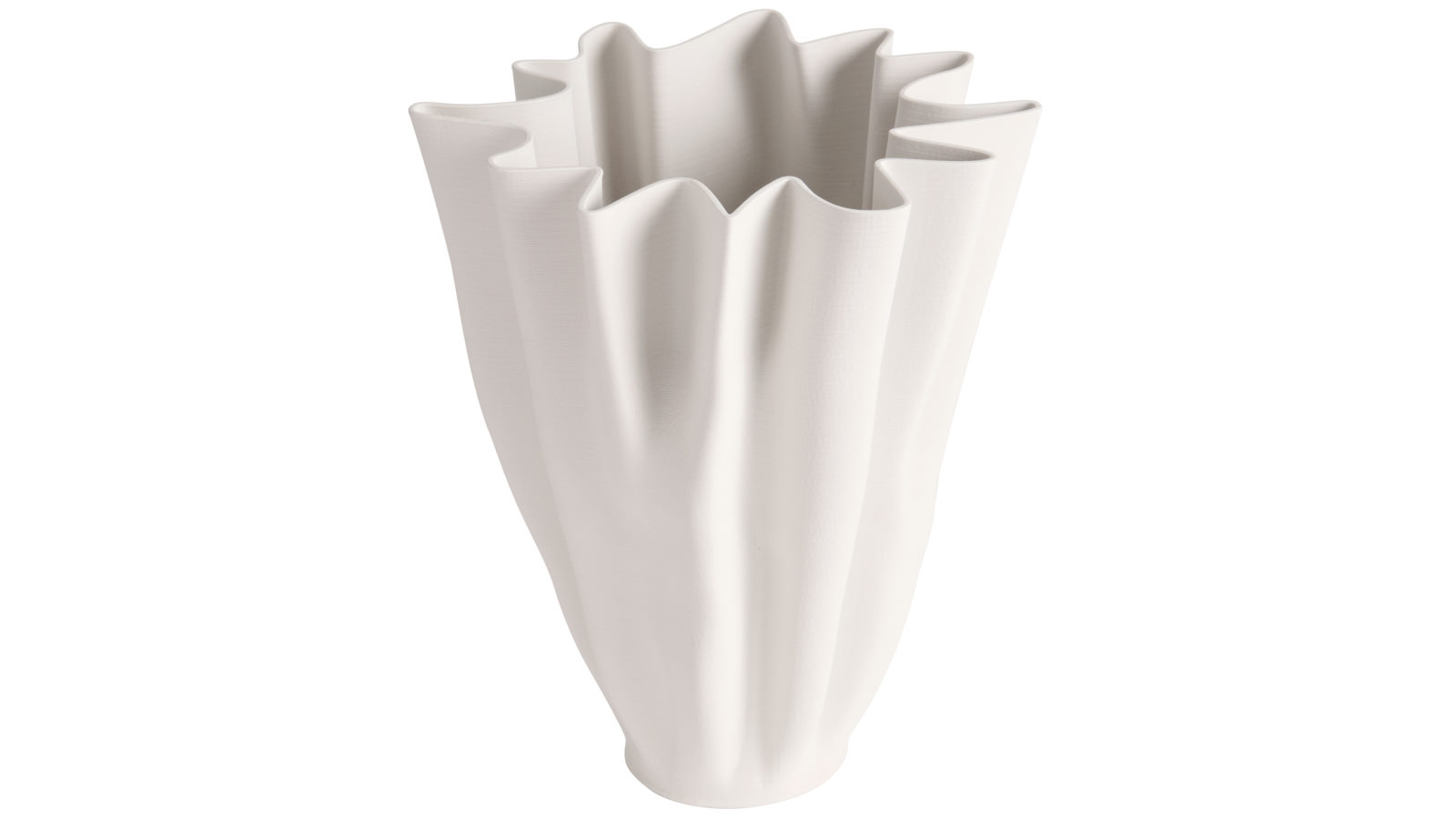 Stacey 38cm White Vase
