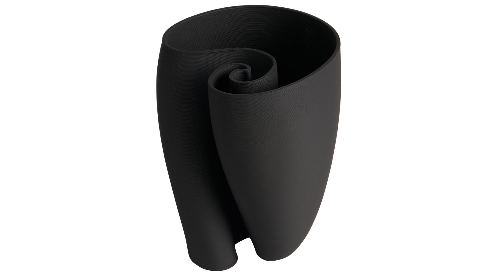 Jade 24cm Black Vase