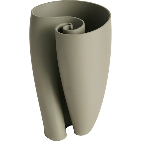 One Six Eight London (Osel) Jade 34cm Olive Green Vase