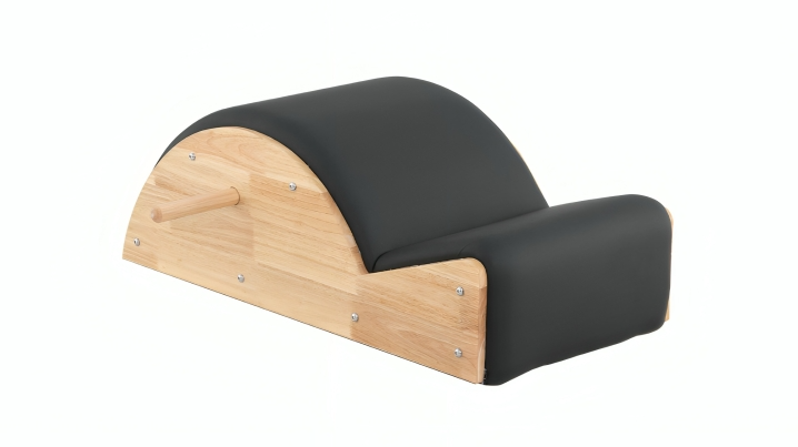 Eeeza Oak Frame Pilates Spine Corrector - Black