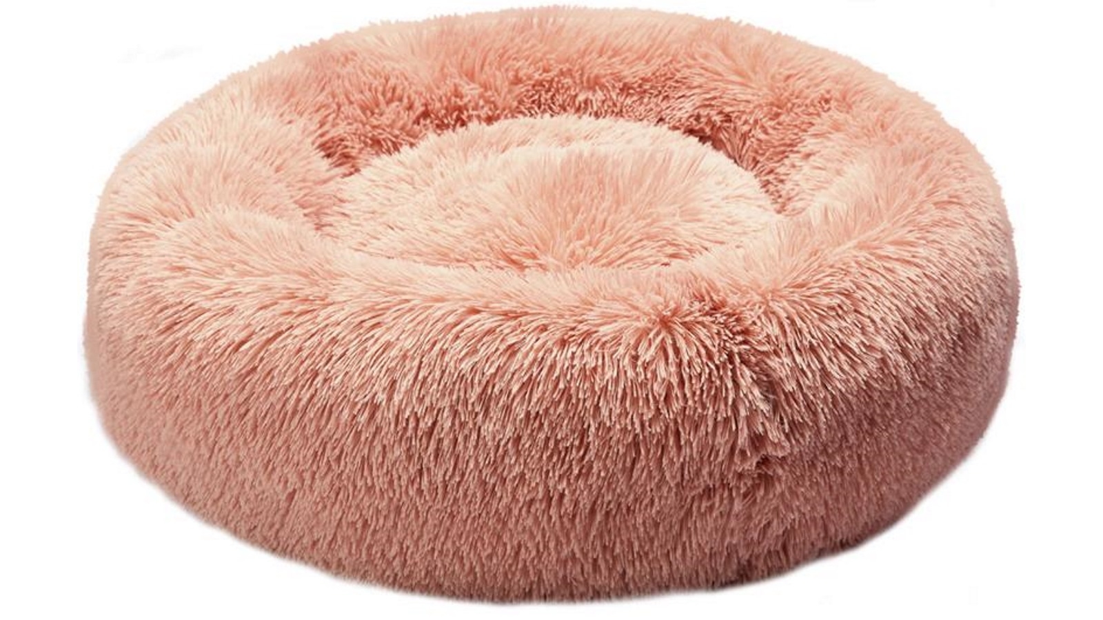 PaWz Large Donut Pet Bed Deep Sleep - Pink
