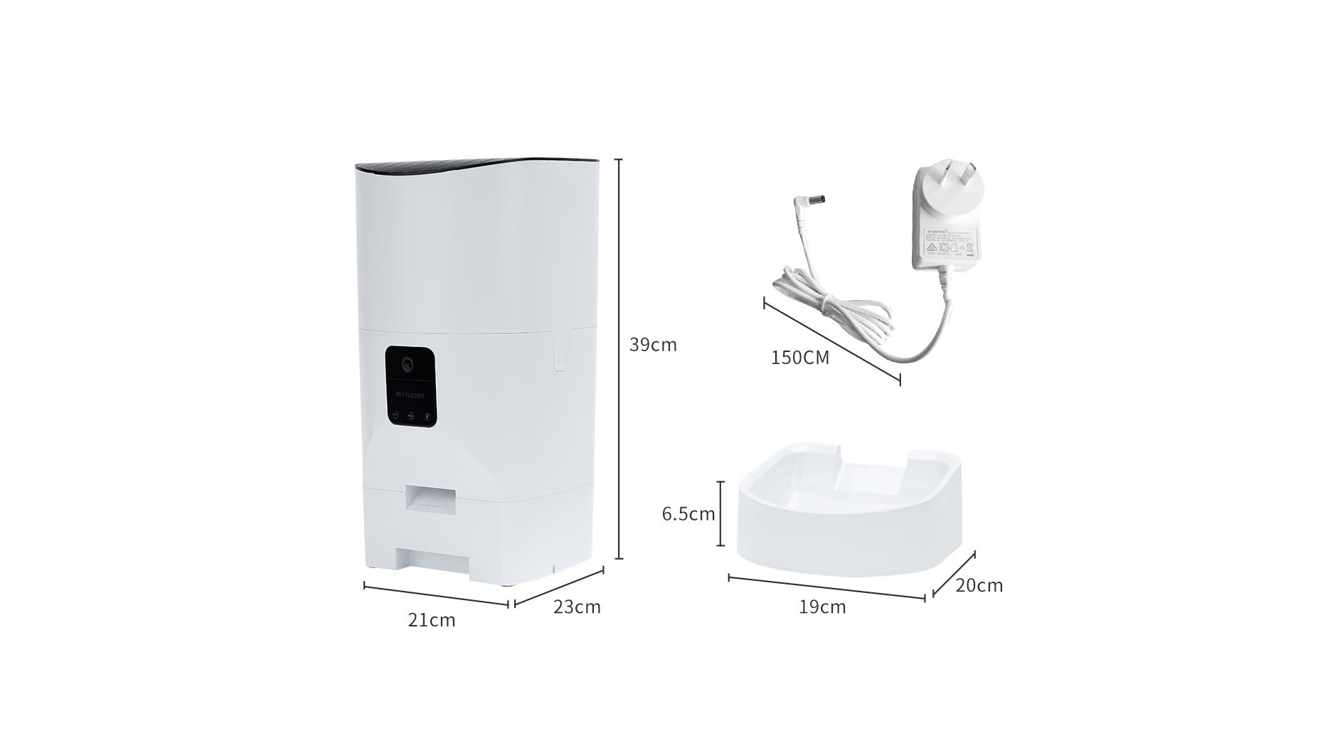 PaWz Smart Pet Feeder Camera Automatic Food Dispenser Portable Remote Bowl Harvey Norman