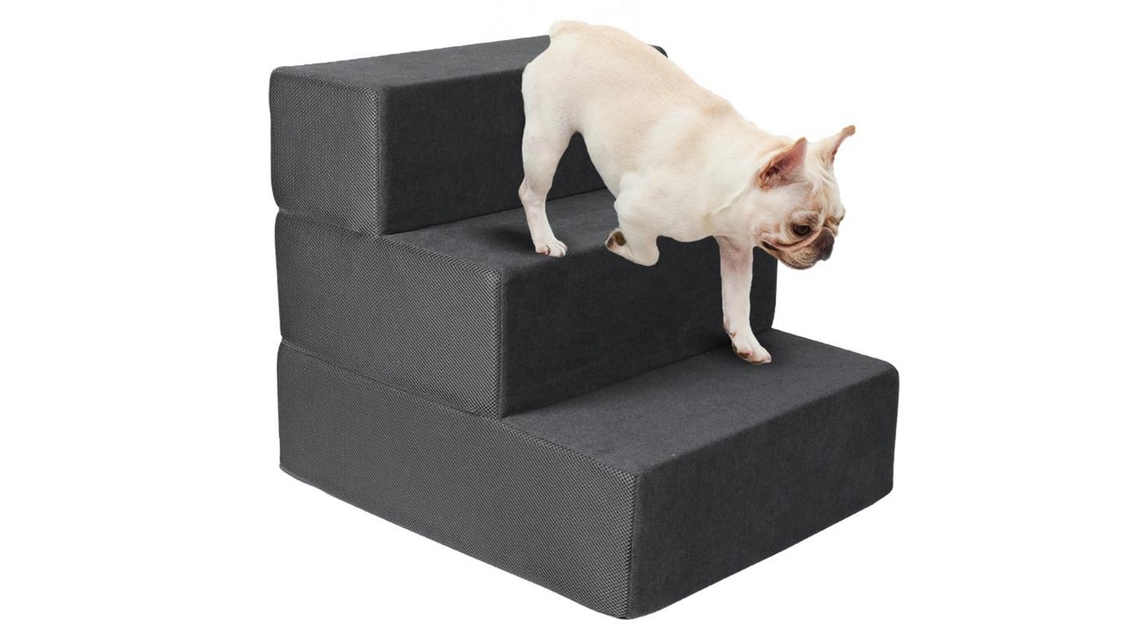 PaWz Pet 3 Step Portable Adjustable Climbing Ladder