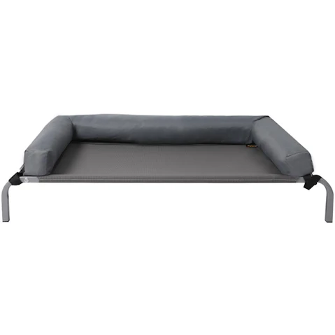 PaWz Elevated Pet Bed Dog Puppy Cat Trampoline Hammock Raised Heavy Duty Grey - Extra Large