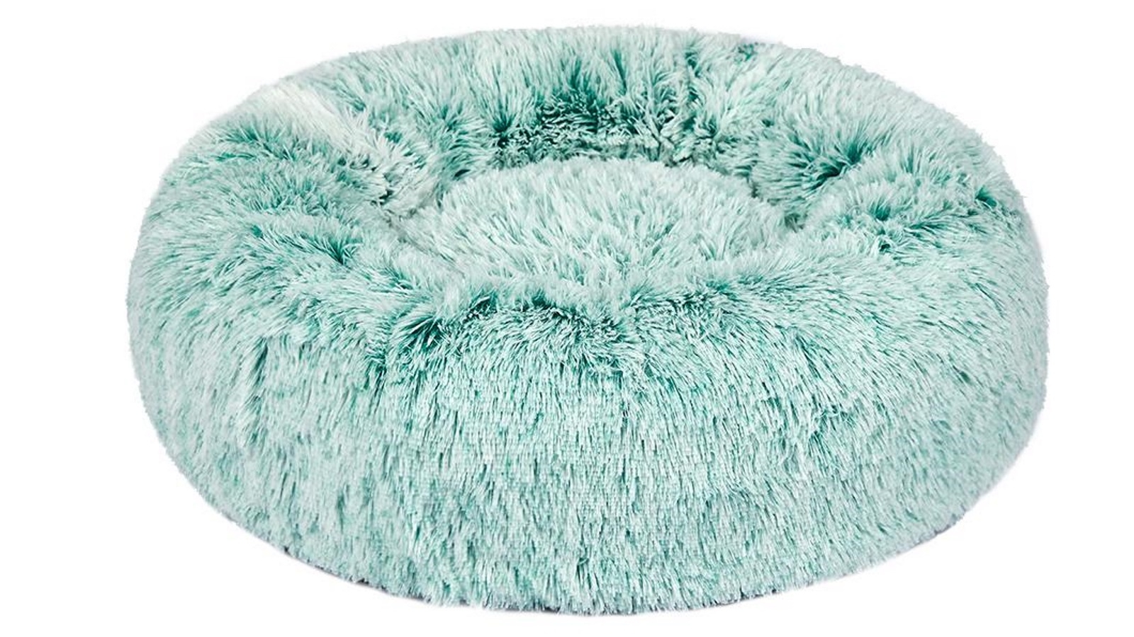 PaWz Medium Replaceable Cover For Donut Nest Plush Dog Bed - Teal