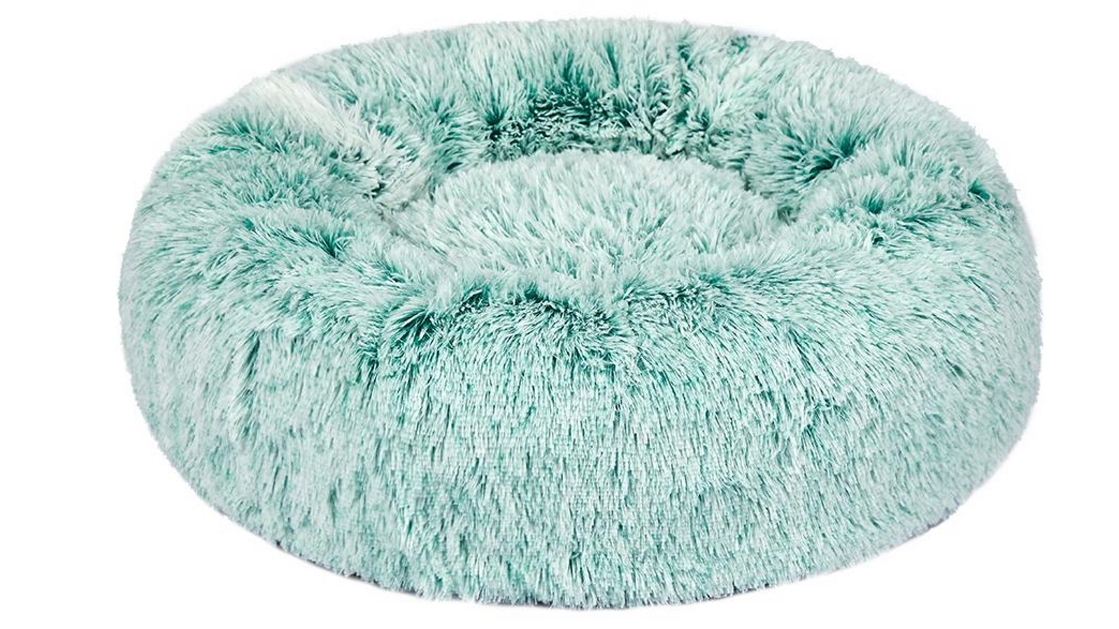 PaWz Extra Large Replaceable Cover For Donut Nest Plush Dog Bed  - Teal