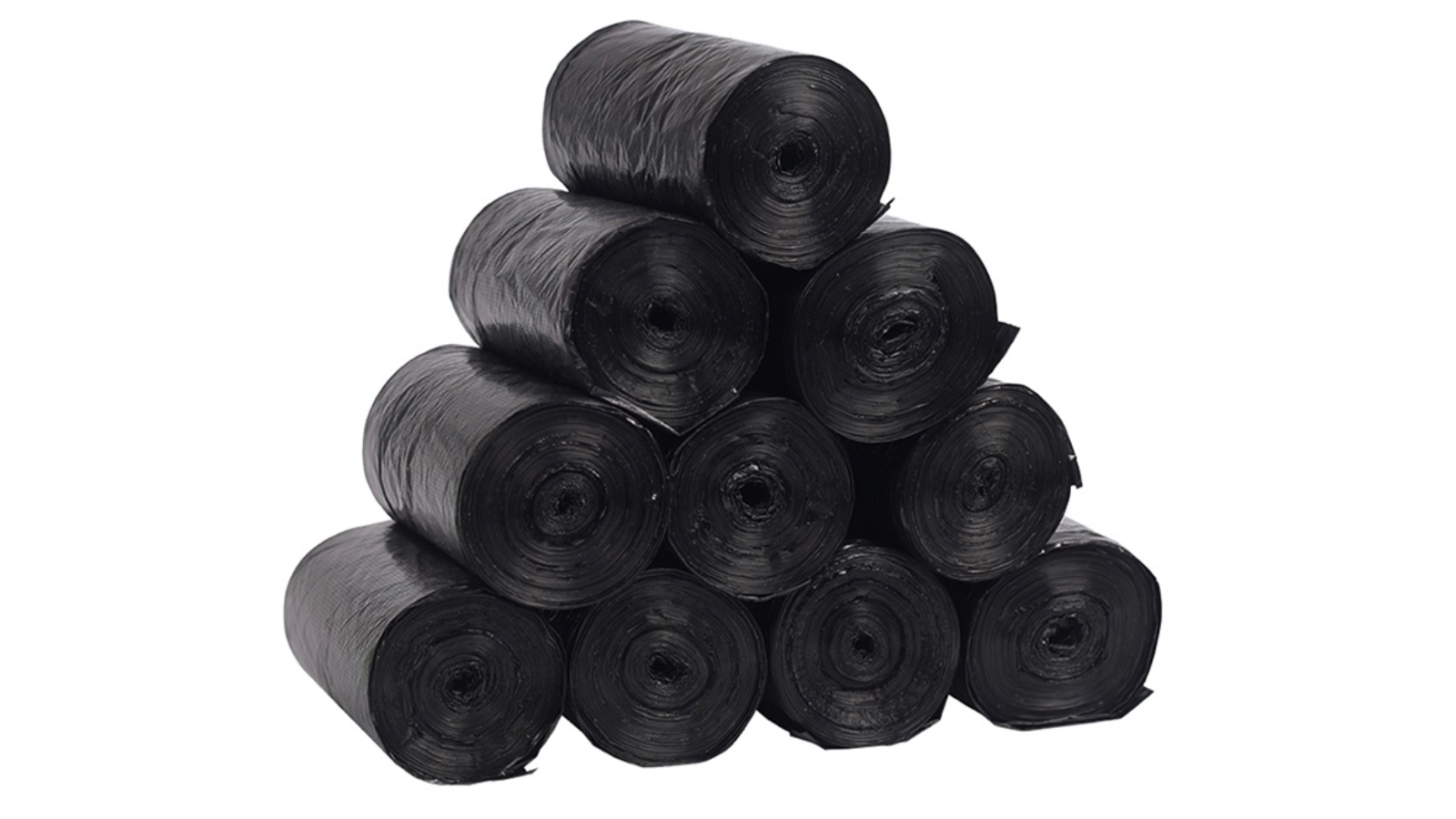 PaWz Black 10 Rolls Replacement Waste Bag
