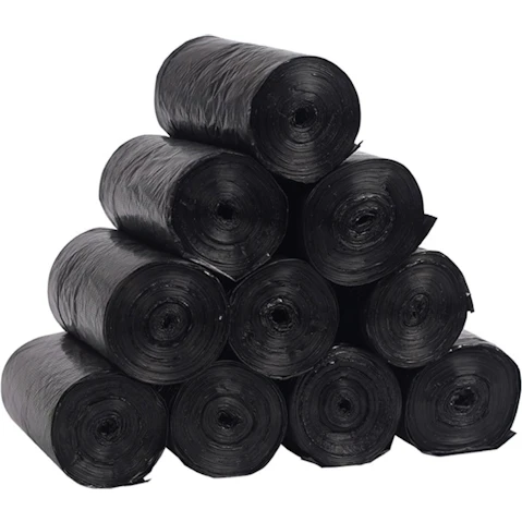 PaWz Black 10 Rolls Replacement Waste Bag