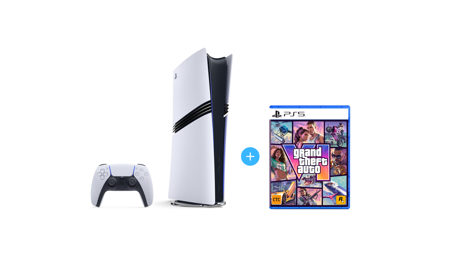 PlayStation 5 Pro Console + Grand Theft Auto VI Bundle