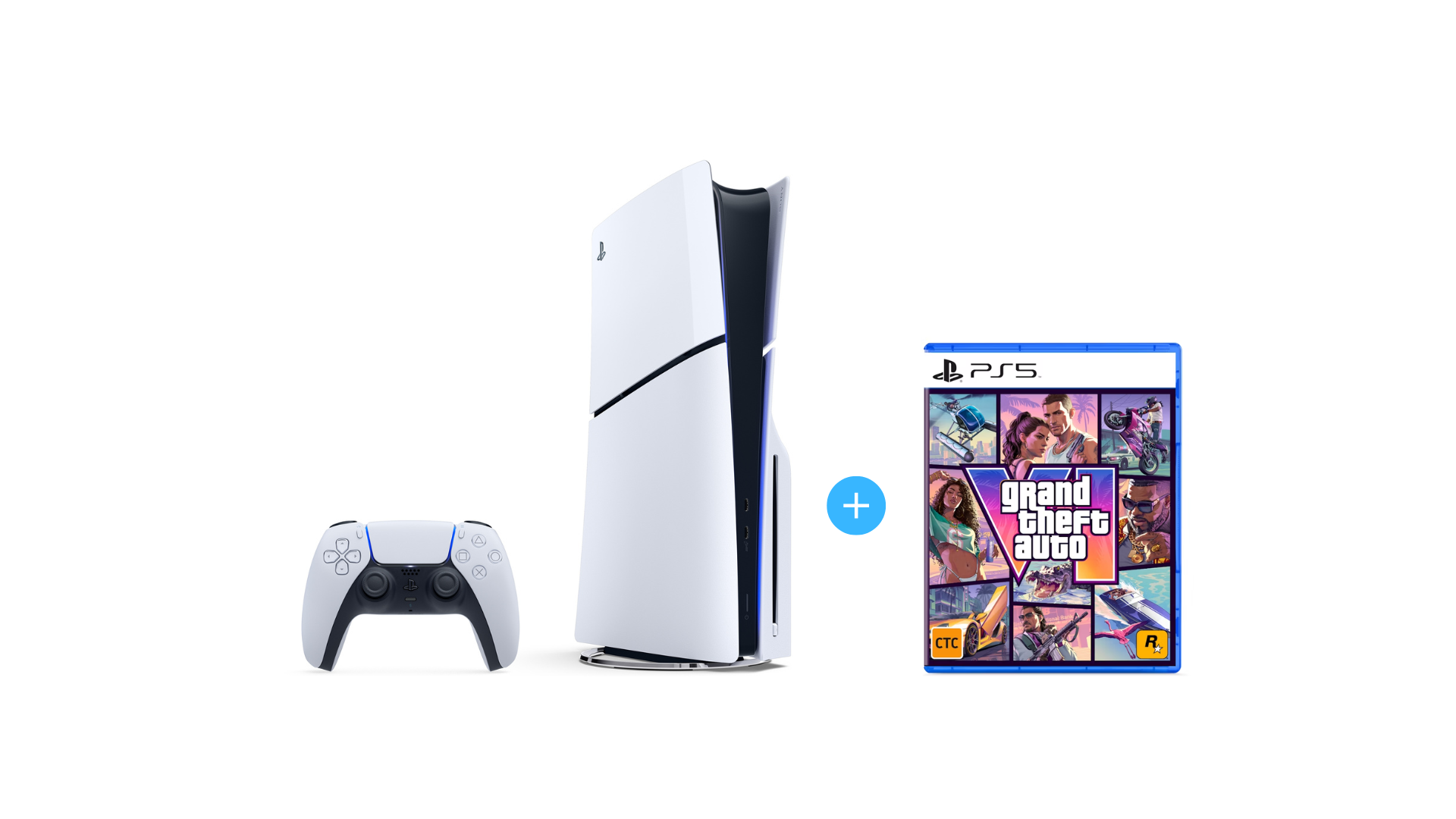 PlayStation 5 Console 1TB + Grand Theft Auto VI Bundle