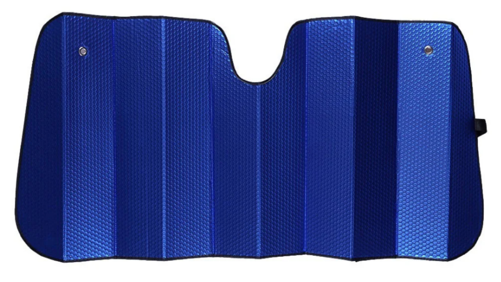 My Car Premium Car Sunshade - Matt Blue