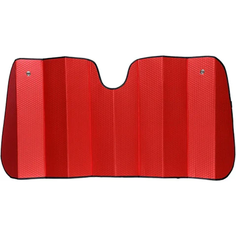 My Car Premium Car Sunshade - Matt Red
