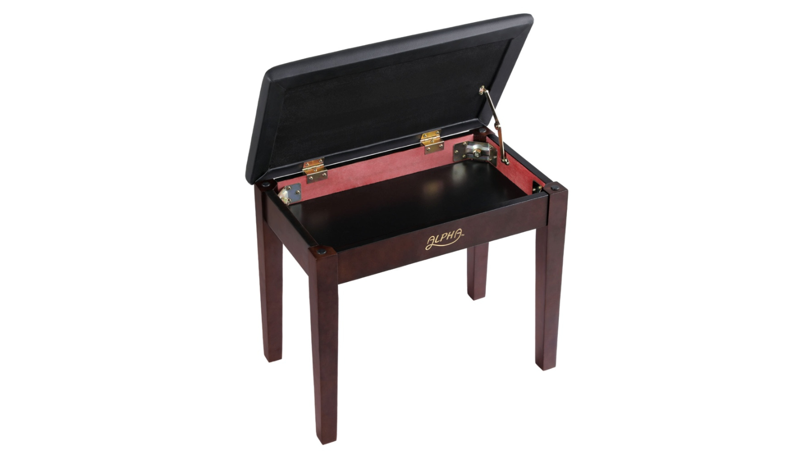 Alpha Piano Bench Stool with Storage