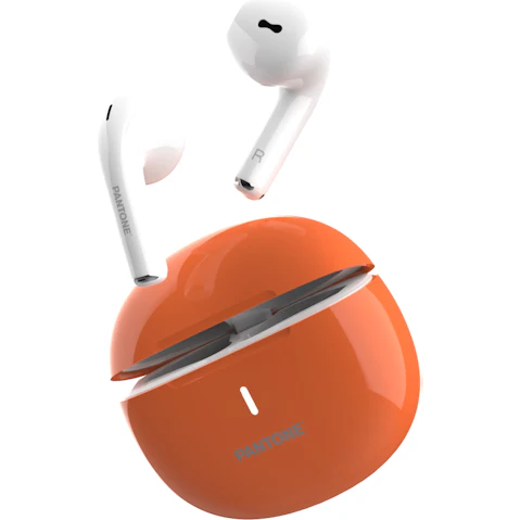Pantone True Wireless Earbuds - Orange