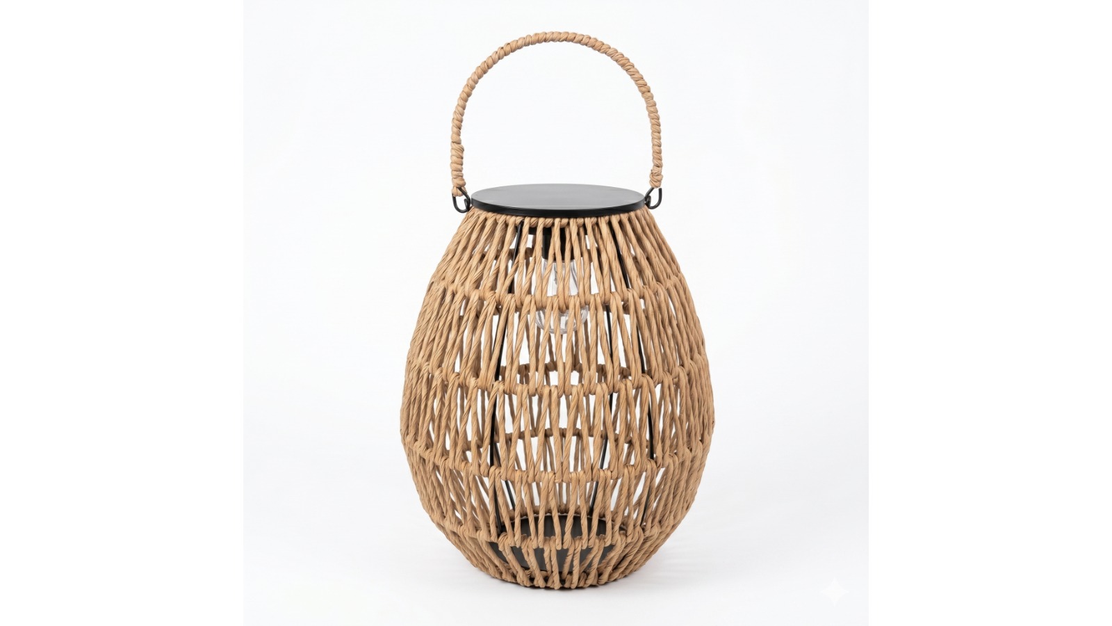 Outway Haiku PT0906 E27  Dual Charge Rattan Path Solar Bulb