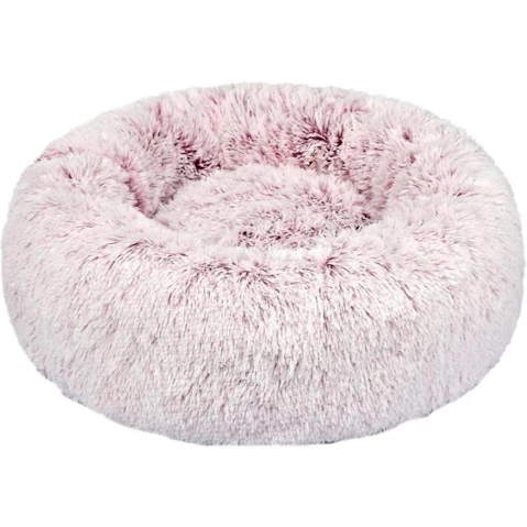 PaWz Large Soft Plush Pet Bed Calming Mat - Pink