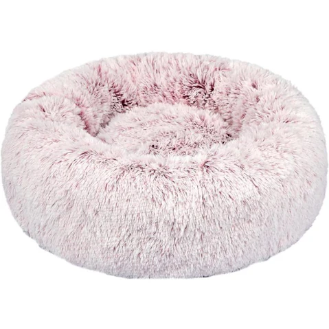 PaWz Medium Soft Plush Pet Bed Calming Mat - Pink