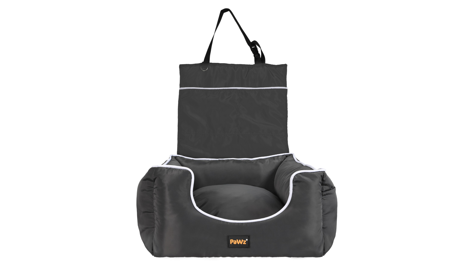 Pawz Pet Velvet Car Seat - Grey